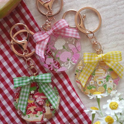 [ Double Sided ] Circle UV DTF Decal | Floral Cactus