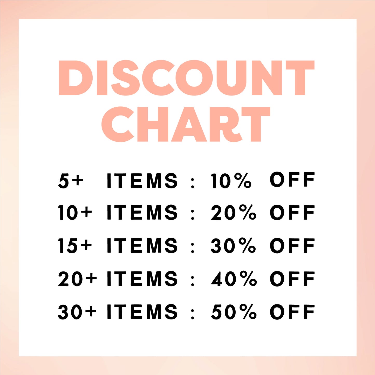 Acrylic Blank | Pack Your Own Discount