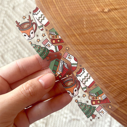 [ Double Sided ] Bookmark UV DTF Decal | Cozy Winter Time