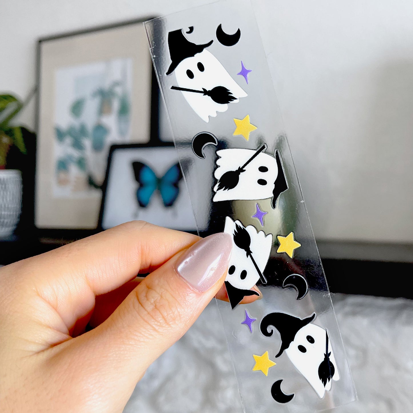 Bookmark UV DTF Decal | Witchy Ghost