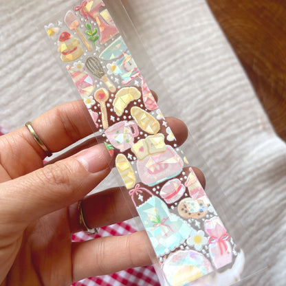 [ Double Sided ] Bookmark UV DTF Decal | Coquette Kitchen