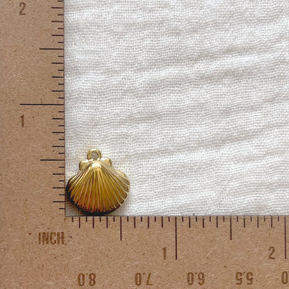 Seashell Charm | 18K Gold Plated