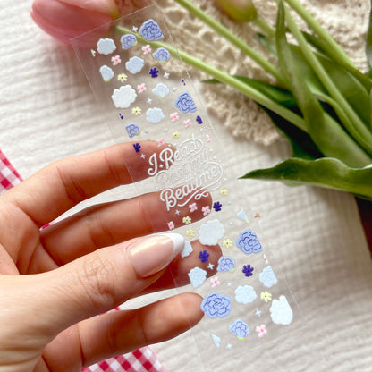 [ Double Sided ] Bookmark UV DTF Decal | I Read Past My Bedtime