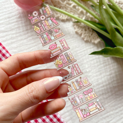 [ Double Sided ] Bookmark UV DTF Decal | Spicy Bookshelf
