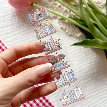 [ Double Sided ] Bookmark UV DTF Decal | Romantasy Bookshelf
