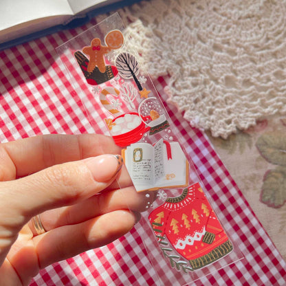 [ Double Sided ] Bookmark UV DTF Decal | Sweater Wether