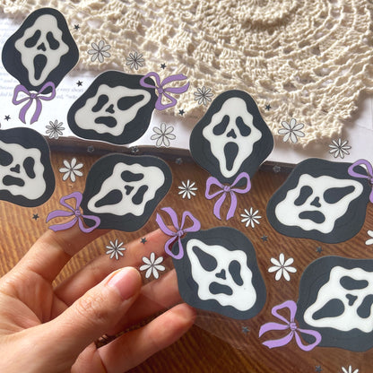 [ Double Sided ] 16oz Cup UV DTF Decal | Halloween Ghost