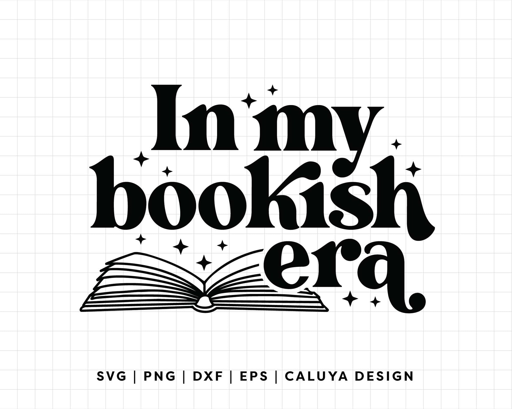 FREE In My Bookish Era SVG | Book Lover SVG