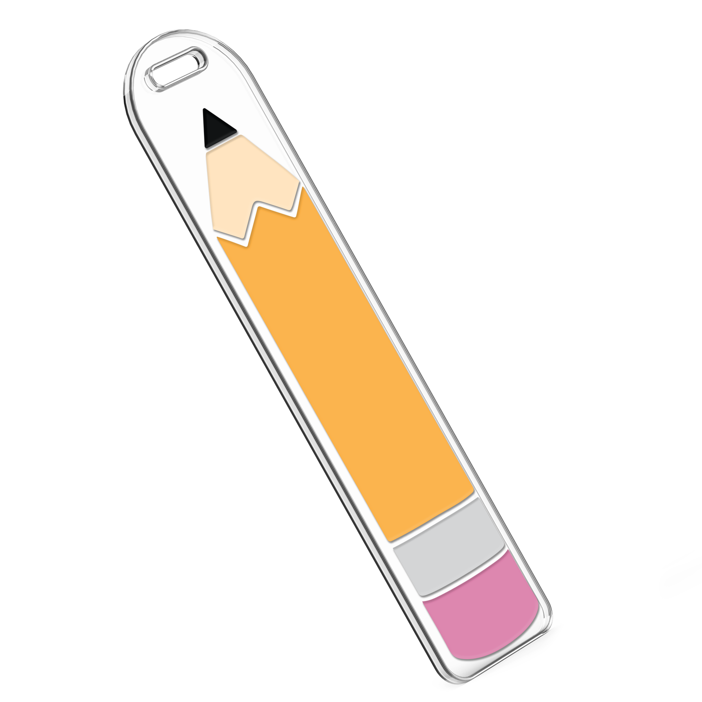 Bookmark UV DTF Decal | Big Pencil