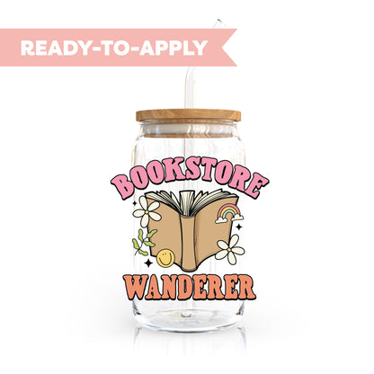 UV DTF Transfer | Bookstore Wanderer