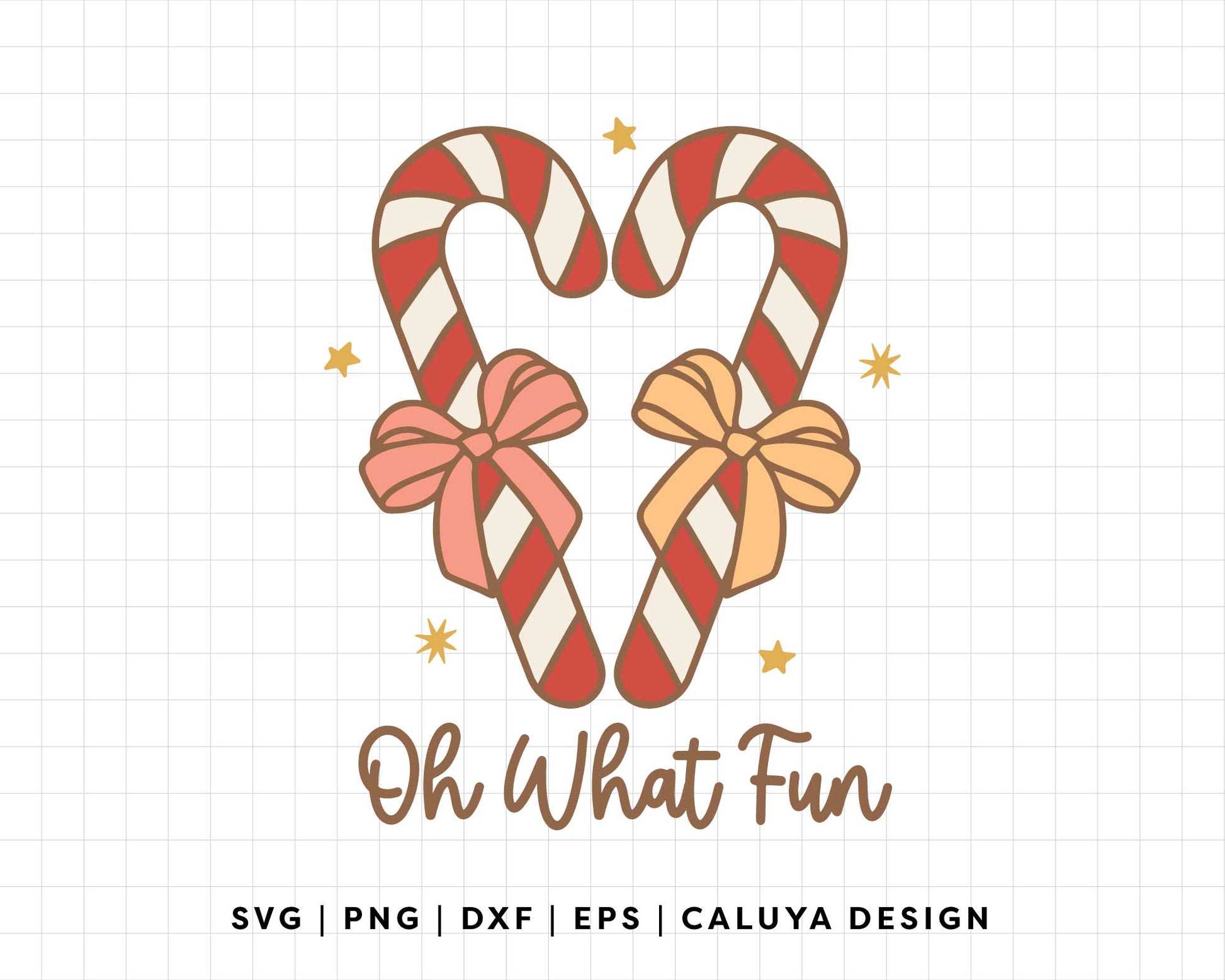 FREE Candy Cane SVG | Heart Christmas SVG