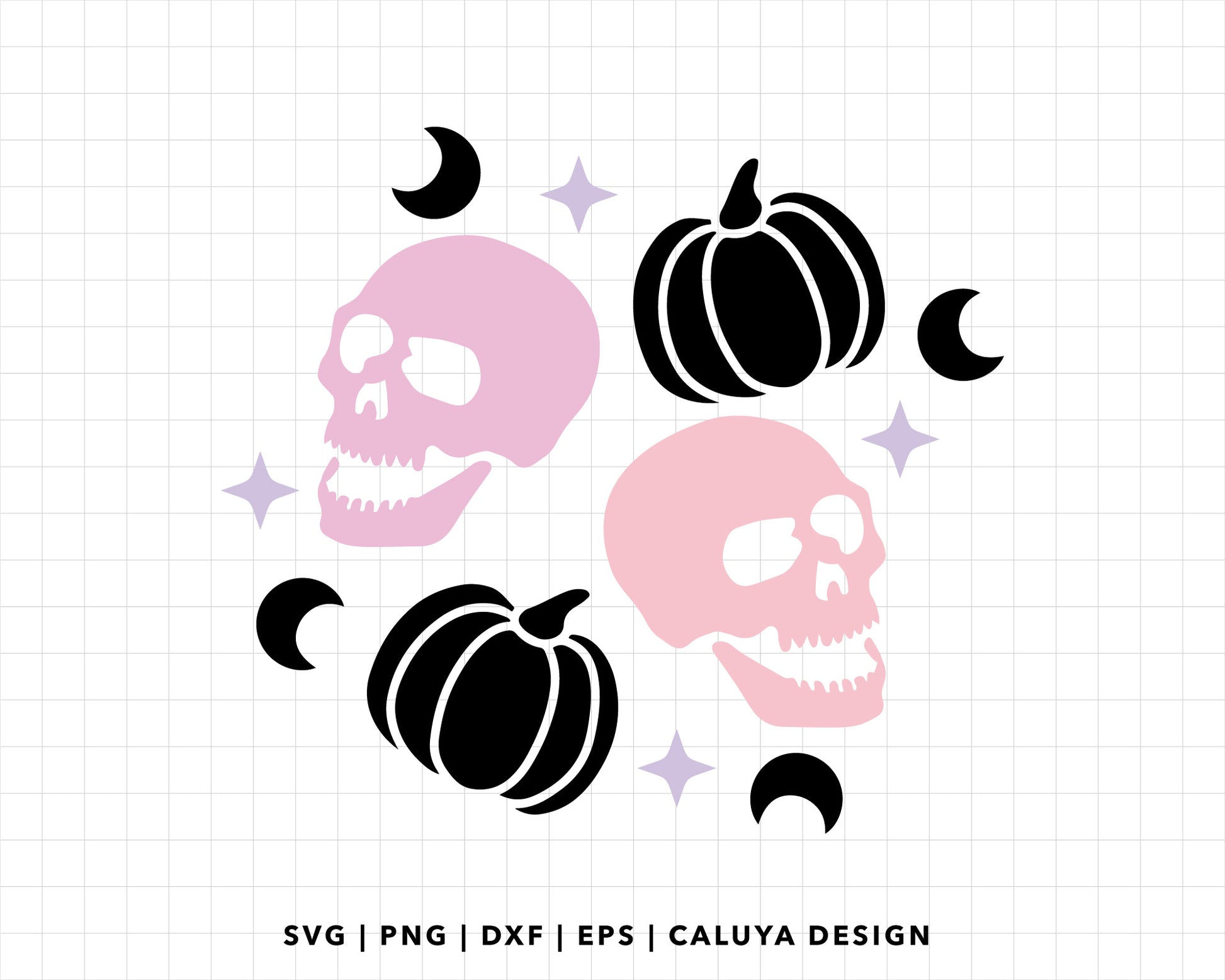 Halloween animals sticker Halloween Stickers Cricut Design