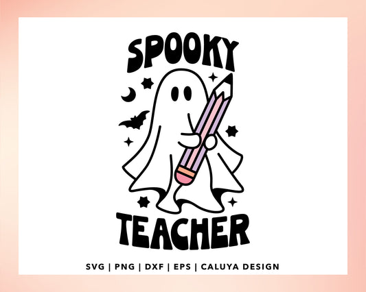 Spooky Teacher SVG | Halloween Teacher SVG