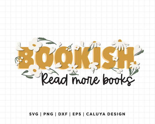 FREE Bookish SVG | Read More Books SVG