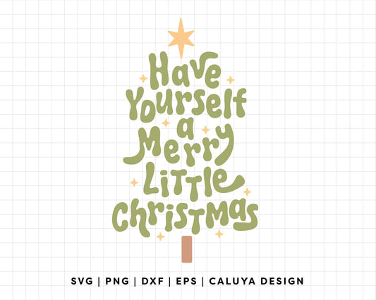 FREE Christmas Tree SVG | Merry Christmas SVG