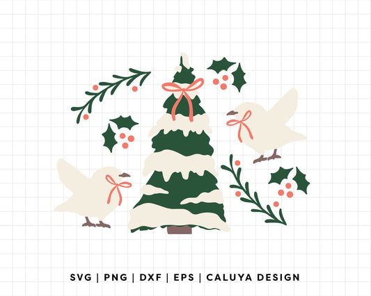 FREE Christmas Tree SVG | Classic Christmas SVG