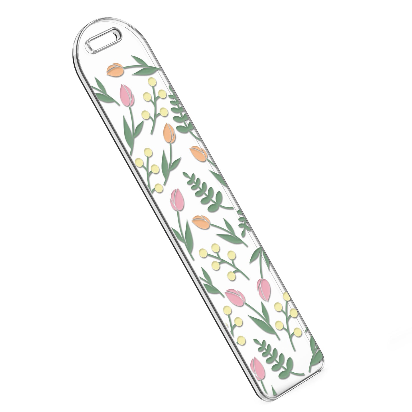 Bookmark UV DTF Decal | Tulip Garden