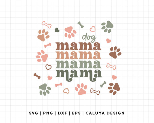 FREE Dog Mama SVG | Dog Owner SVG