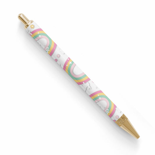 Pen UV DTF Wrap | Rainbow Bunny