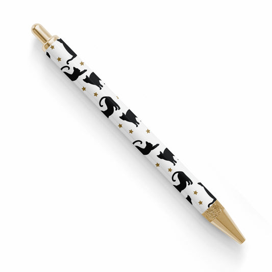 Pen UV DTF Wrap | Black Cat