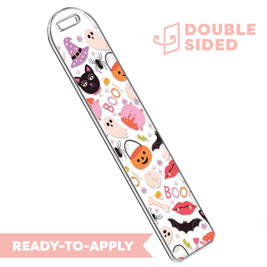 [ Double Sided ] Bookmark UV DTF Decal | Halloween Friends