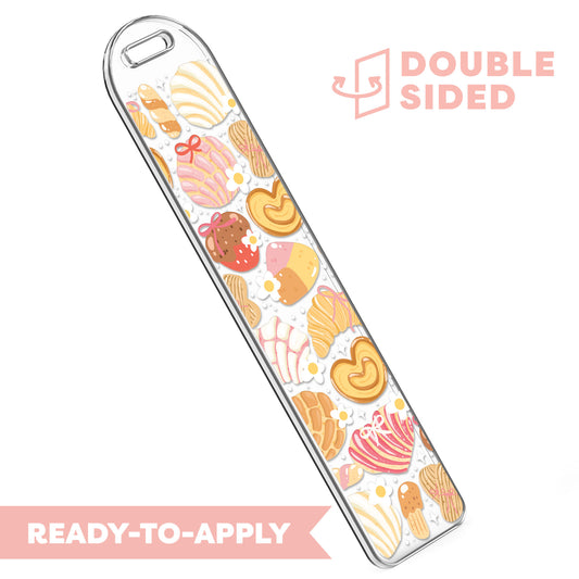 [ Double Sided ] Bookmark UV DTF Decal | Coquette Conchas