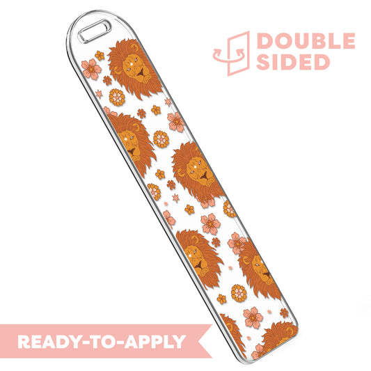 [ Double Sided ] Bookmark UV DTF Decal | Celestial Lion