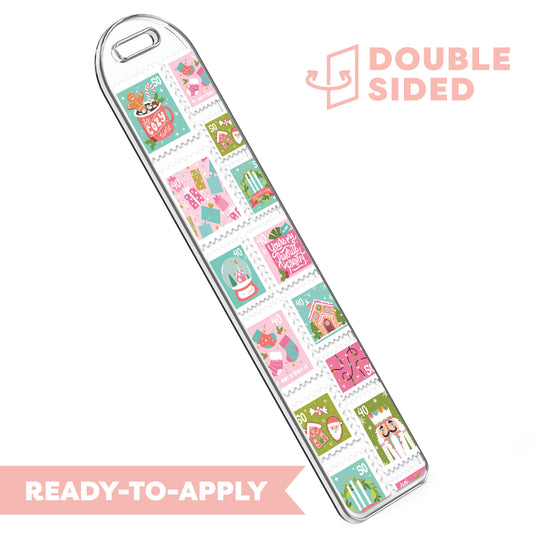 [ Double Sided ] Bookmark UV DTF Decal | Holiday Express