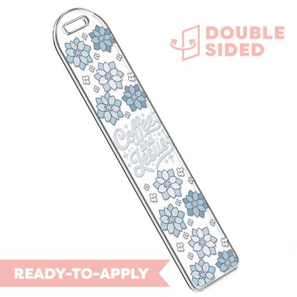 [ Double Sided ] Bookmark UV DTF Decal | Coffee and Jesus