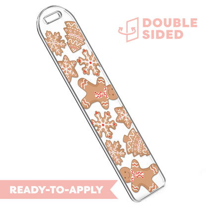 [ Double Sided ] Bookmark UV DTF Decal | Treat For Santa