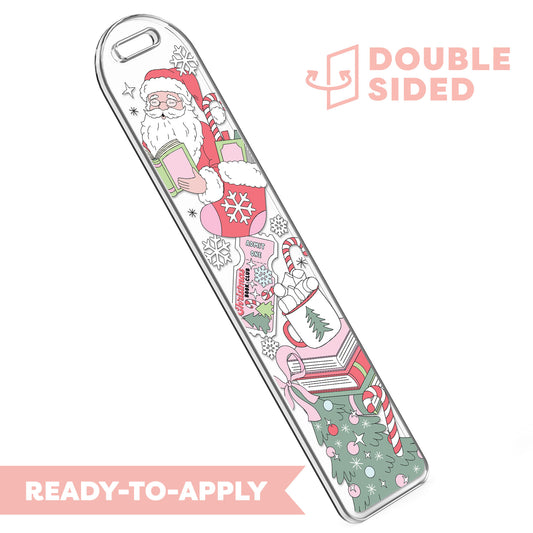 [ Double Sided ] Bookmark UV DTF Decal | Merry & Bookish