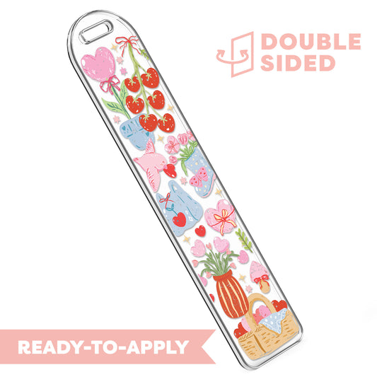 [ Double Sided ] Bookmark UV DTF Decal | You're Darling