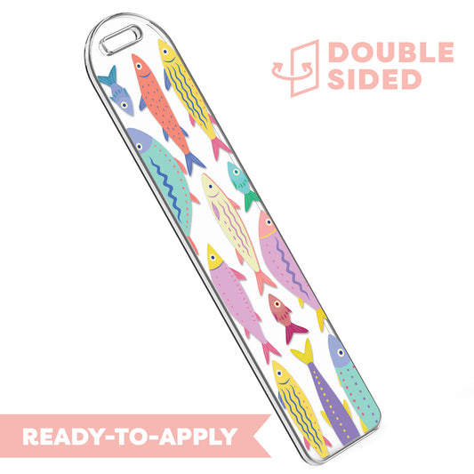 [ Double Sided ] Bookmark UV DTF Decal | Hello Sardine
