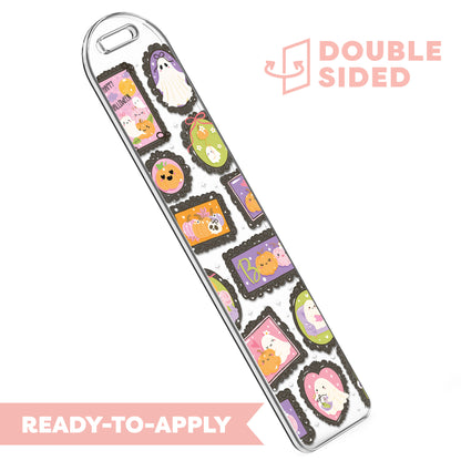 [ Double Sided ] Bookmark UV DTF Decal | Halloween Gallery