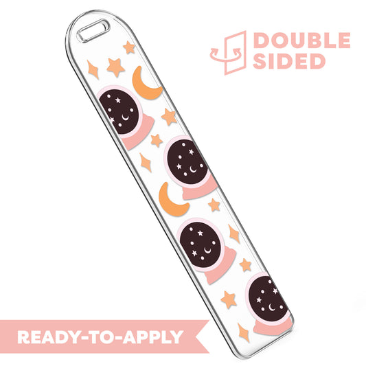 [ Double Sided ] Bookmark UV DTF Decal | Fortune Teller