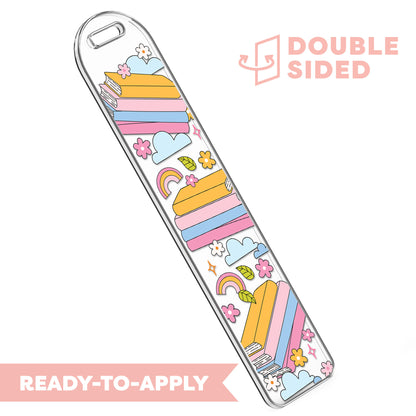 [ Double Sided ] Bookmark UV DTF Decal | Bookish Wonder