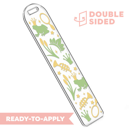 [ Double Sided ] Bookmark UV DTF Decal | The Frog Prince