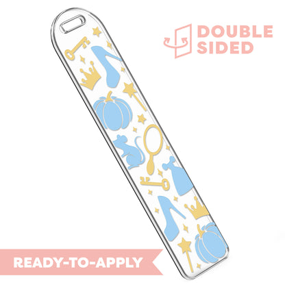 [ Double Sided ] Bookmark UV DTF Decal | Cinderella