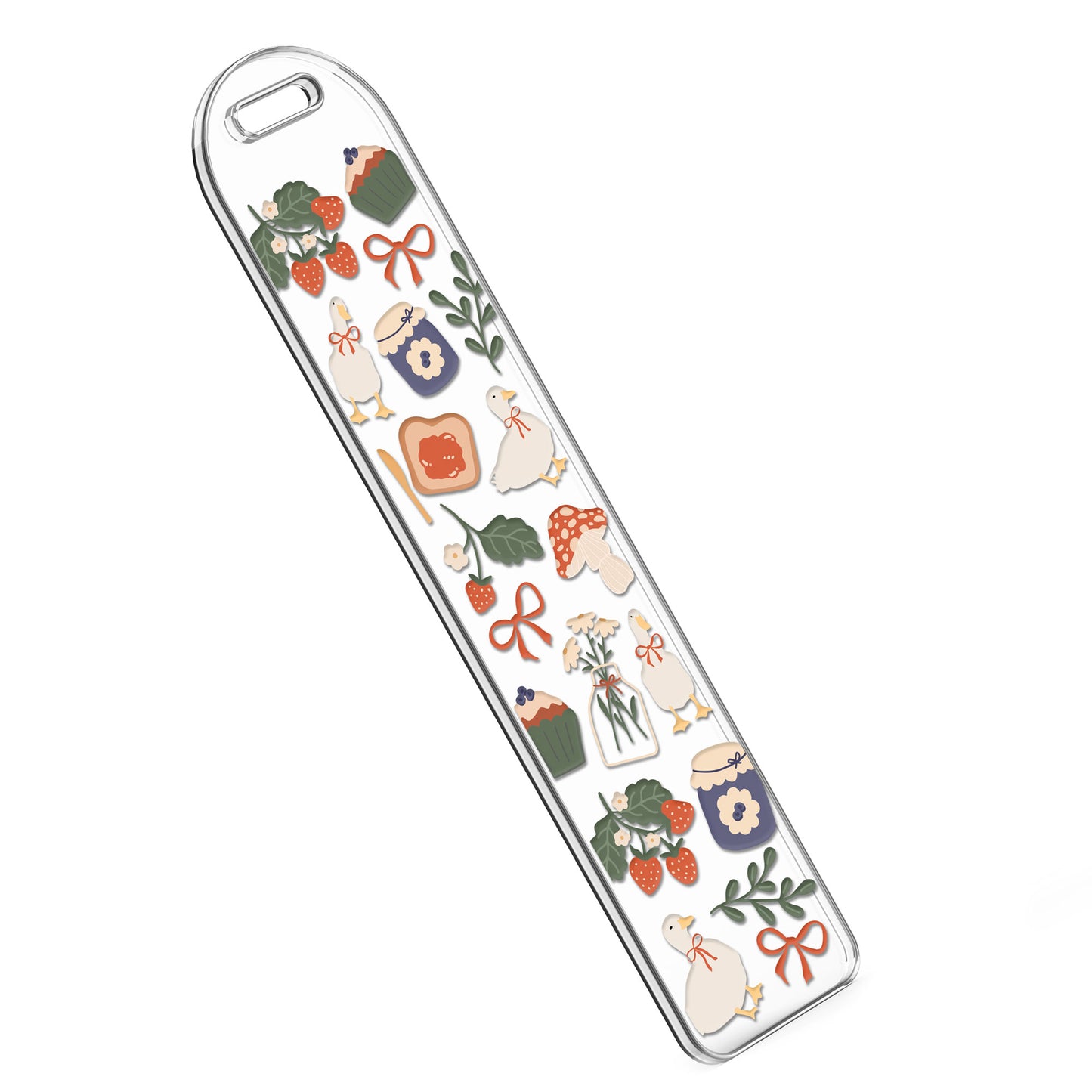 Bookmark UV DTF Decal | Cottage Core Kitchen