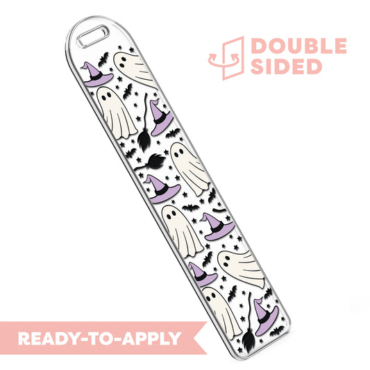 [ Double Sided ] Bookmark UV DTF Decal | Witchy Ghost