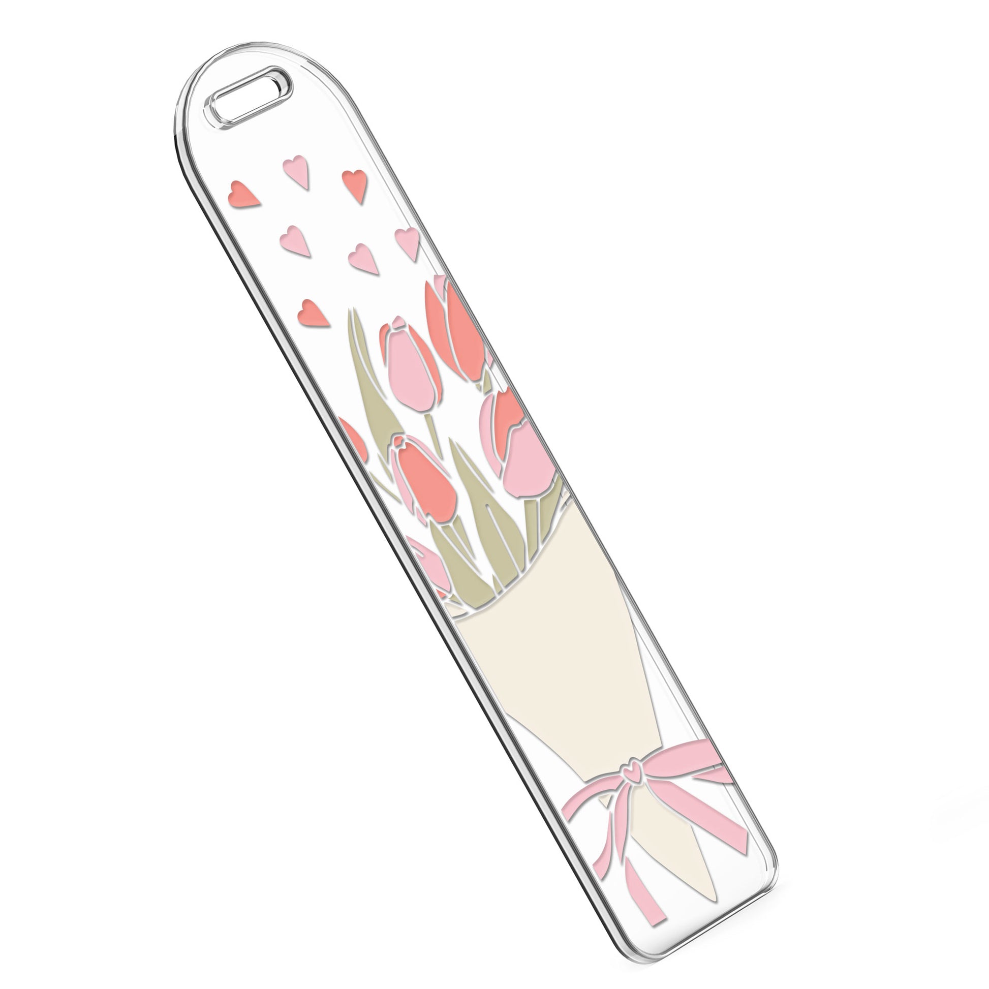 Bookmark UV DTF Decal | Tulip Bouquet