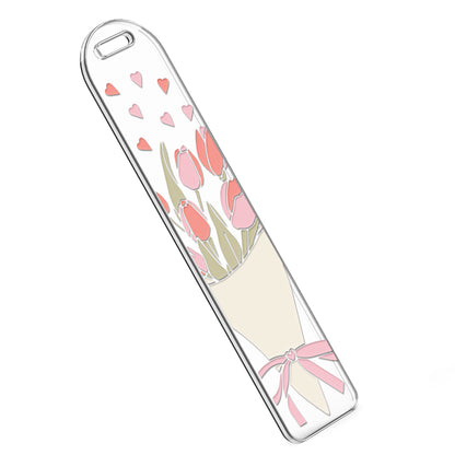 Bookmark UV DTF Decal | Tulip Bouquet
