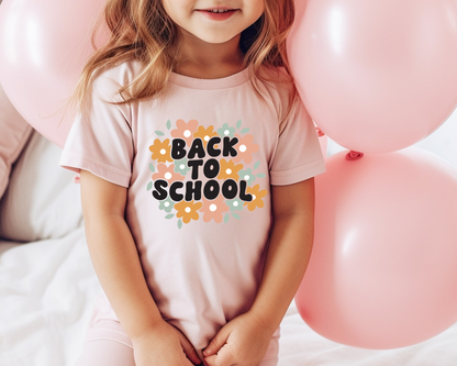 FREE Back To School SVG | Floral School SVG