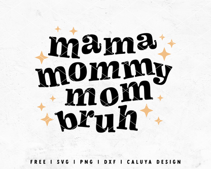 FREE Trendy Mom SVG | Mom Shirt SVG Cut File for Cricut, Cameo Silhouette | Free SVG Cut File