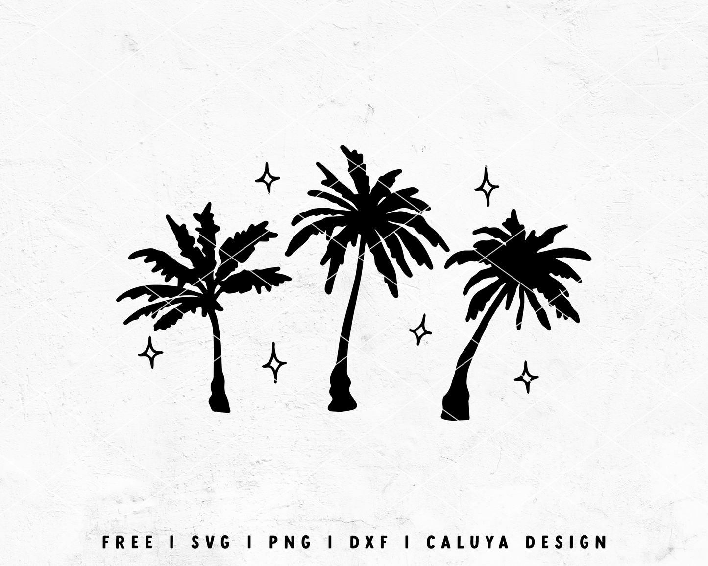FREE Palm Tree SVG | Summer SVG Cut File for Cricut, Cameo Silhouette | Free SVG Cut File