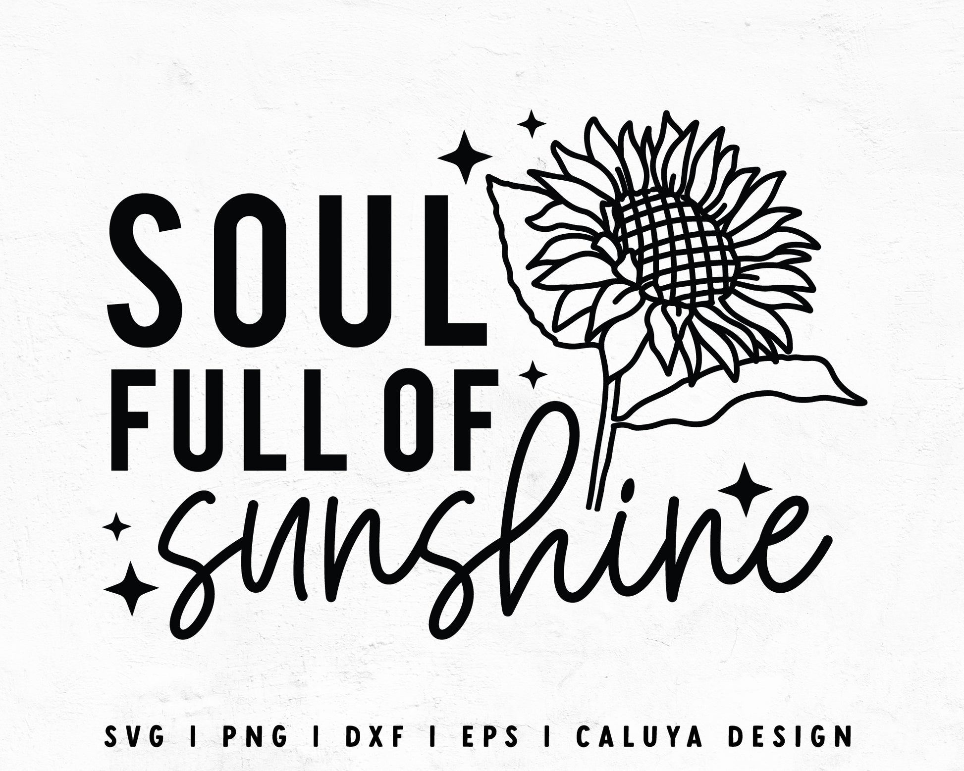 FREE Sunshine SVG | Sunflower SVG Cut File for Cricut, Cameo Silhouette | Free SVG Cut File