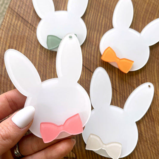 Bunny Shaped Acrylic Blanks