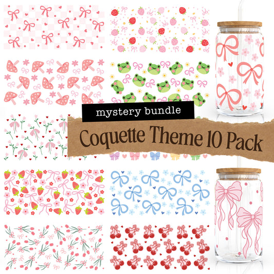 10 Cup Wrap Mystery Pack | Coquette Themed