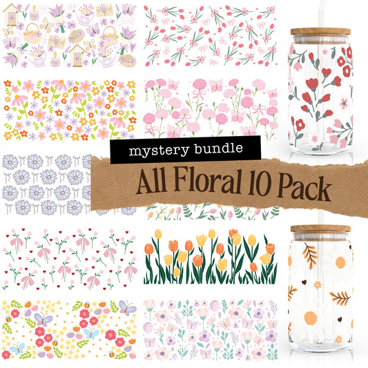 10 Cup Wrap Mystery Pack | Floral Pack