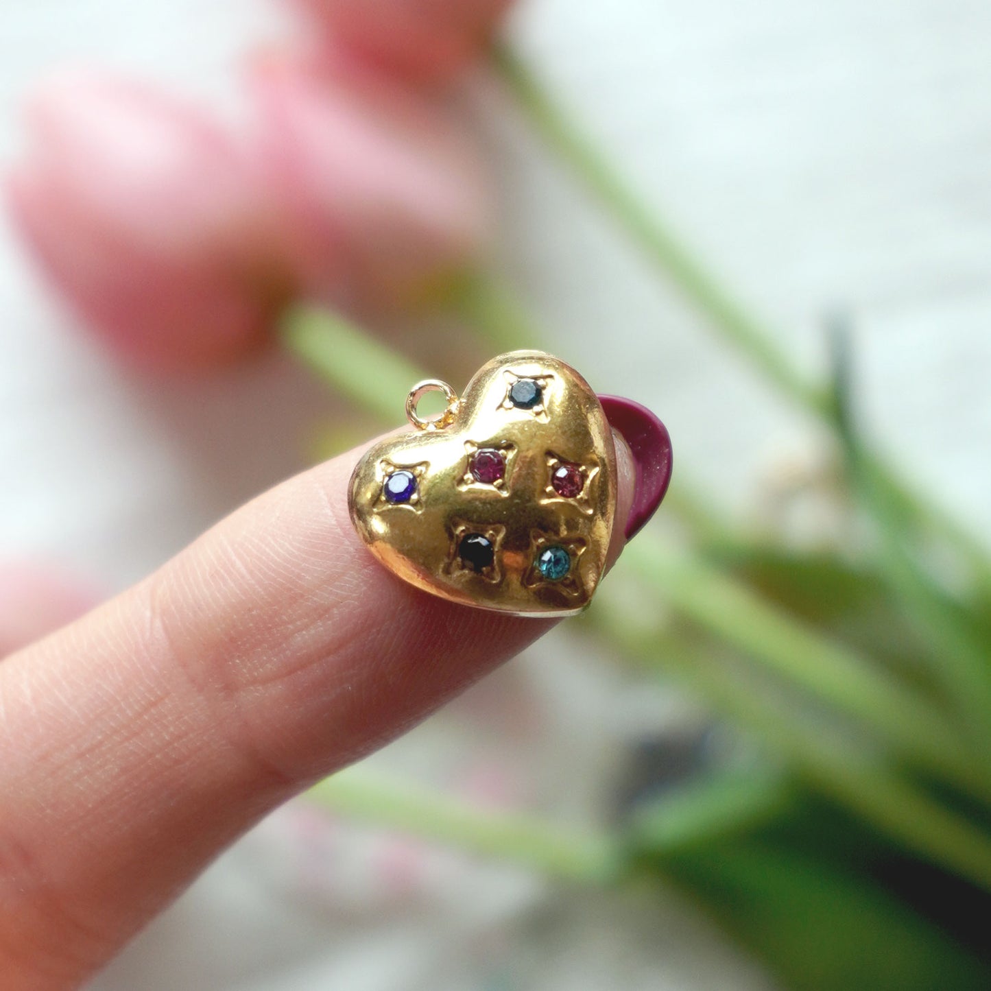 Gem Heart Gem | 18K Gold Plated